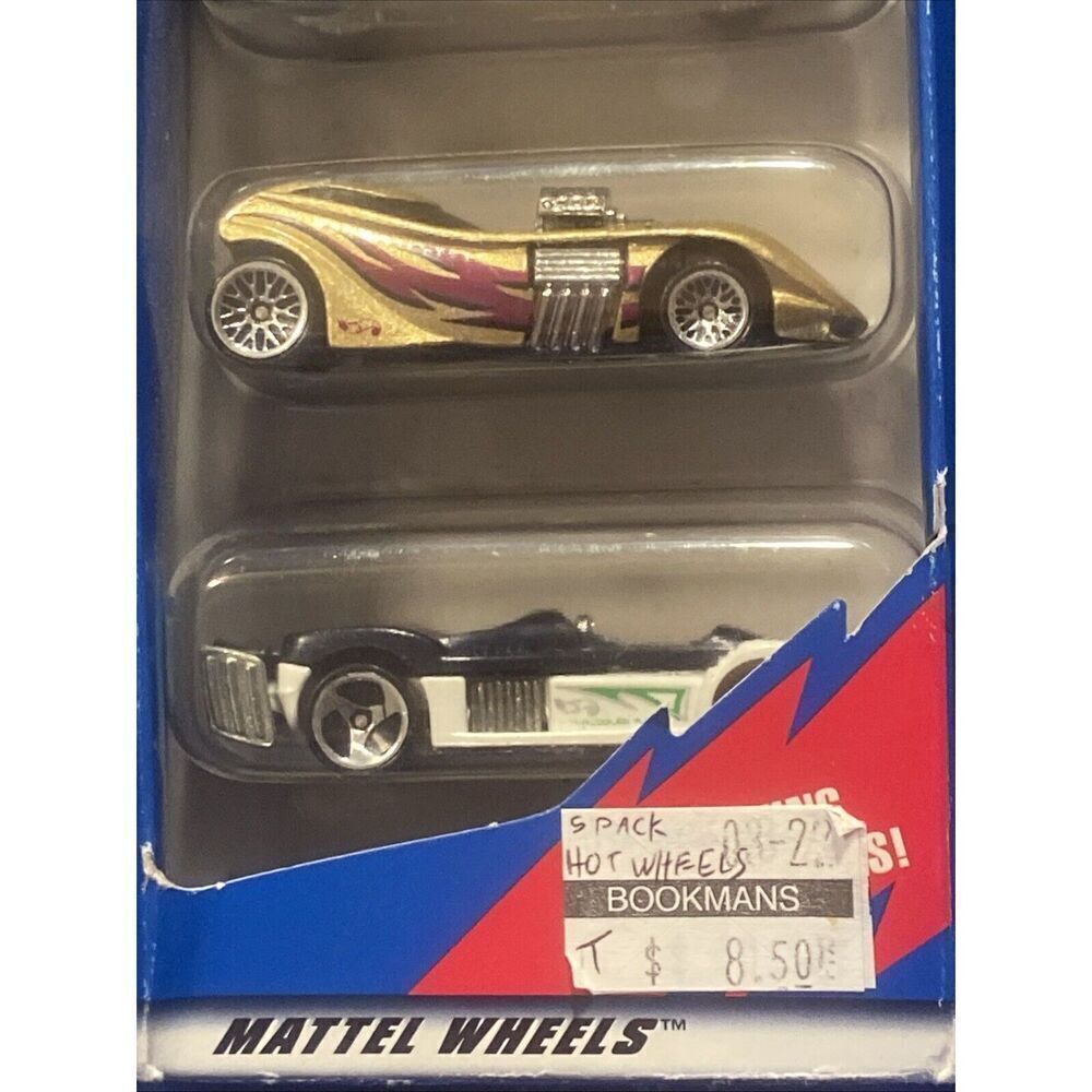 1997‎ Hot Wheels Speed Demons 5 Car Gift Pack NIP FACTORY SEALED - Picture 4 of 5